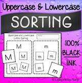 Uppercase and Lowercase Sorting Worksheets | Cut and Paste