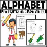 Alphabet Activities Tracing Worksheets Writing Practice & 