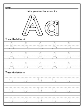 Alphabet Activities and worksheets by Supreme Academic Support | TPT