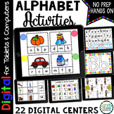 Kindergarten Digital Alphabet Activities Google Slides Cla