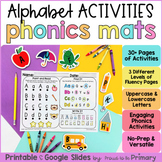 Alphabet Activity Worksheets - Phonics & Reading Fluency -