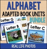 Alphabet Adapted Interactive Book for Special Education wi