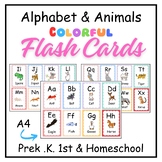 Alphabet Adventure: Captivating Alphabet And Animals Flashcards.