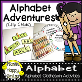 Alphabet, Shape, Number, and Color Clip Cards