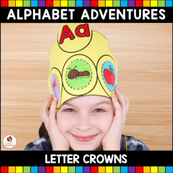 Alphabet Letter Crowns by United Teaching | TPT