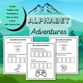 Alphabet Adventures: Letters with Curved Lines Step by Ste