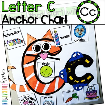 Preview of Alphabet Anchor Chart | Letter C