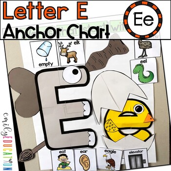 Preview of Alphabet Anchor Chart | Letter E