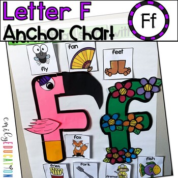 Preview of Alphabet Anchor Chart | Letter F