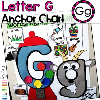 Preview of Alphabet Anchor Chart | Letter G