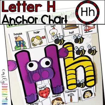 Preview of Alphabet Anchor Chart | Letter H
