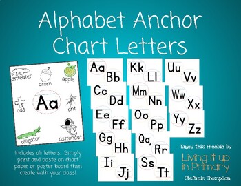 Alphabet Number Chart 1 26