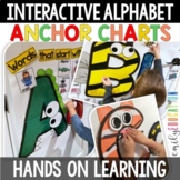 Alphabet Anchor Charts, Posters Alphabet Activities Kindergarten