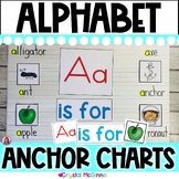 Alphabet Anchor Charts | Alphabet Practice Activity for Le
