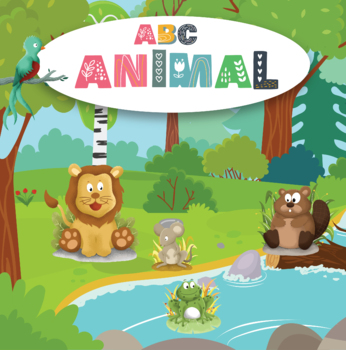 Preview of Alphabet Animals A-Z Clipart