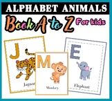 Alphabet Animals ABC Book for Young Explorer Picture Book 