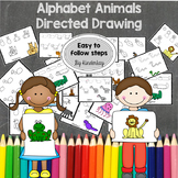 Alphabet Animals Directed Drawing