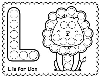 ANIMALS DOT MARKERS Book for Kids Ages 4 - 8: With Animals Coloring Pages  BONUS by Leolele Press