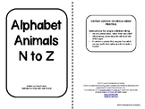 Alphabet Animals N-Z-single-sided
