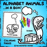 Alphabet Animals in a BOX - Coloring Book