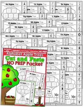 Alphabet Apple Tree Letter Sort No Prep Packet By The Moffatt Girls