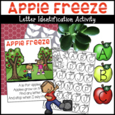Apple Alphabet Cards & Apple Letter Freeze Game