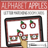 Alphabet Apples Letter Matching BOOM Cards Distance Learning