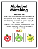 Alphabet Apples Upper & Lowercase - Beginning Sounds