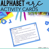 Alphabet Arc Activity Cards for Letter Recognition & Lette