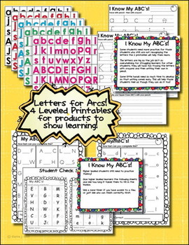 alphabet arc fluency practice for abcs with printables by primary pam