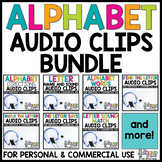 Alphabet Audio Clips - MP3 Sound Files for Creating Digita