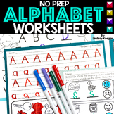 Alphabet Tracing Practice Worksheets and Letter Recognitio