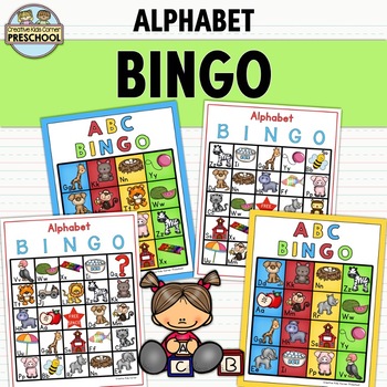 Alphabet Bingo By Creative Kids Corner Preschool 