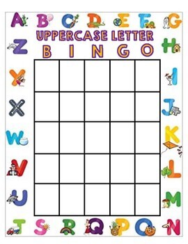 Alphabet BINGO by Early Childhood Resource Center | TpT