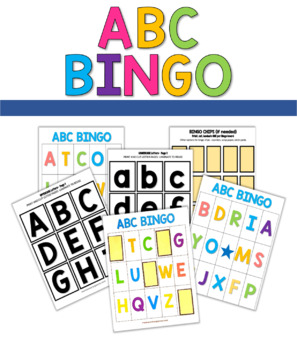 Alphabet BINGO for learning letters and letter sounds by Mama Wears Pajamas