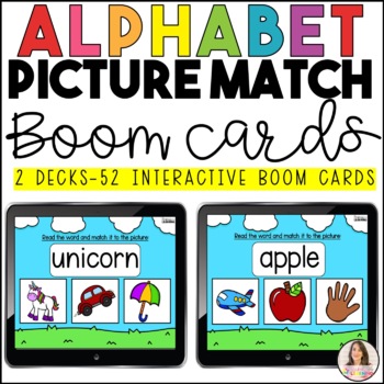Preview of Alphabet BOOM Cards