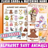 Alphabet Baby Animals Montessori Toddler Materials Prescho