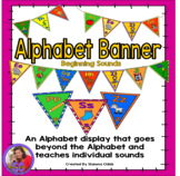 Alphabet Banner - Beginning Sounds Display