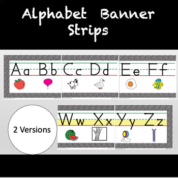 Preview of Alphabet Banner, Bulletin Board