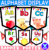 Alphabet Banner Display Bunting Flag Classroom Decor Bulle