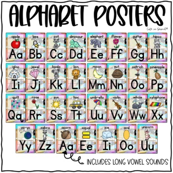 Alphabet Banner Posters 