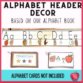 Preview of Transform Your Classroom with Alphabet Letters Wall Banner Set