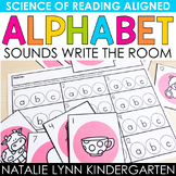Alphabet Beginning Letter Sounds Write the Room Centers