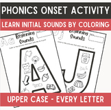Phonics Activity (Upper case) | Kindergarten | Onset and R