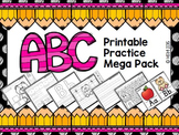 Alphabet Printable Practice Mega Pack