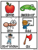 Alphabet Cards Beginning Sounds Picture Sorts Pocket Chart