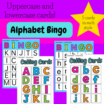 Alphabet Bingo by Fruitful in First | TPT