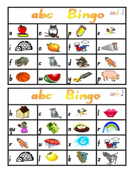 Alphabet Bingo By Clever Classroom Teachers Pay Teachers