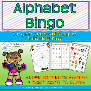 Alphabet Bingo by Cruising Through The Curriculum | TpT