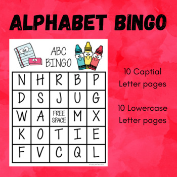 Alphabet Bingo by Teaching with Faith and Grace | TpT